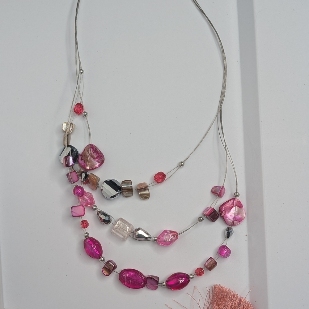 Vintage Modern Jewelry‎ Crystal Pearl Necklace Earrings Pendants Brooches Lot - Picture 14 of 16